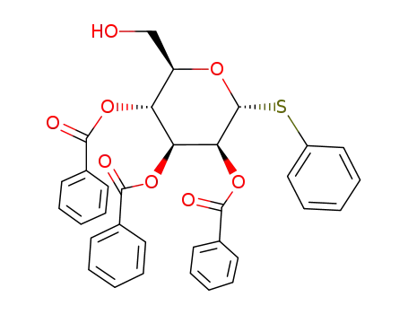 a-D-Mannopyranoside, phenyl 1-thio-, 2,3,4-tribenzoate