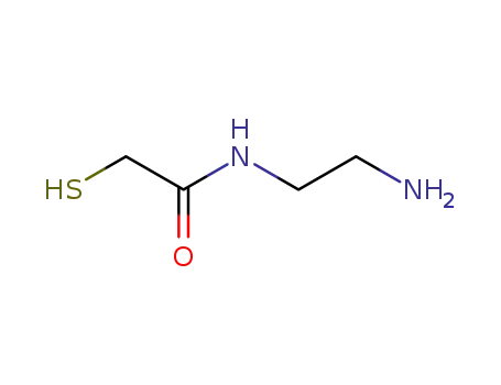 Molecular Structure of 62-47-5 (Acetamide, N-(2-aminoethyl)-2-mercapto-)