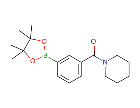 (Piperidin-1-yl)[3-(4,4,5,5-tetramethyl-1,3,2-dioxaborolan-2-yl)phenyl]methanone