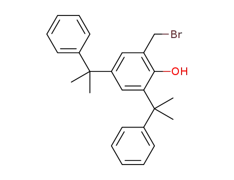 2-(bromomethyl)-4,6-bis(α,α-dimethylbenzyl)phenol