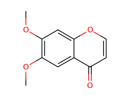Molecular Structure of 58511-89-0 (6,7-Dimethoxychromone)