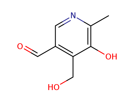5-hydroxy-4-(hydroxymethyl)-6-methylnicotinaldehyde