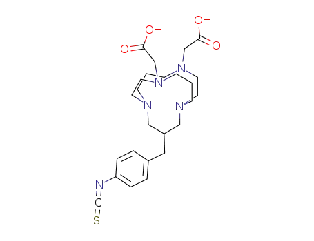 4,11-N,N'-bis(carboxymethyl)-16-(4-isothiocyanatobenzyl)-1,4,8,11-tetraazabicyclo[6.6.3]heptadecane