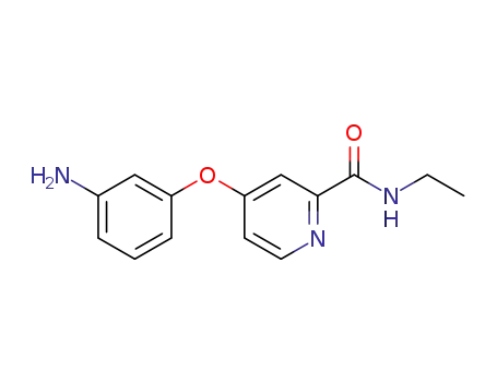 4-(3-aminophenoxy)-N-ethylpicolinamide