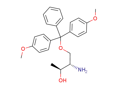 Molecular Structure of 956092-70-9 ((2S,3S)-3-amino-4-{4,4’-dimethoxytrityloxy}butan-2-ol)