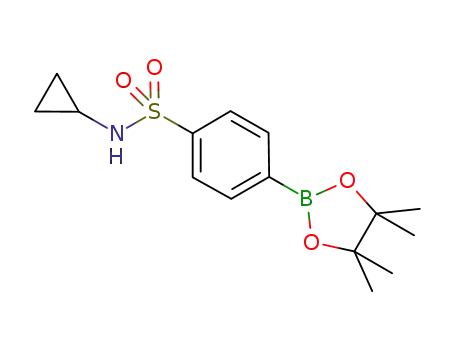 4-(N-시클로프로필술폰아미드)페닐붕소산피나콜에스테르