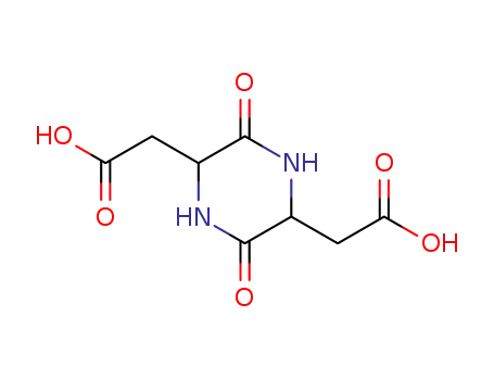 2-[5-(carboxymethyl)-3,6-dioxo-piperazin-2-yl]acetic acid