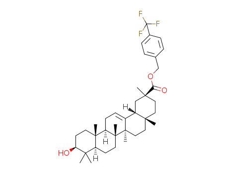 (4-(trifluoromethyl)benzyl) 3β-hydroxy-olean-12-en-30-oate