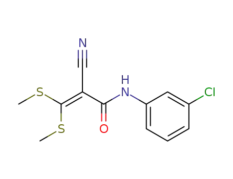 N-(3-Chloro-phenyl)-2-cyano-3,3-bis-methylsulfanyl-acrylamide