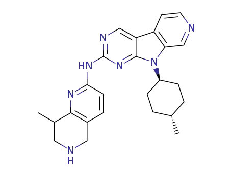 N-(8-methyl-5,6,7,8-tetrahydro-1,6-naphthyridin-2-yl)-9-[(1r,4r)-4-methylcyclohexyl]-9H-pyrido[4',3':4,5]pyrrolo[2,3-d]pyrimidin-2-amine
