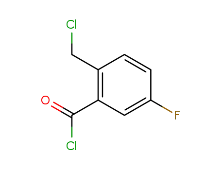 Benzoyl chloride, 2-(chloromethyl)-5-fluoro- (9CI)