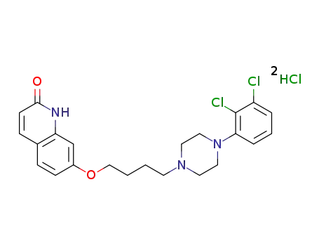 Molecular Structure of 1008531-60-9 (DEHYDROARIPIPRAZOLE, HYDROCHLORIDE)