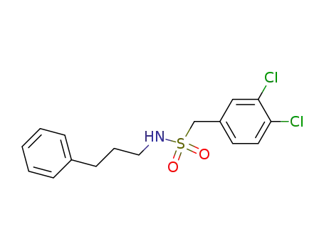 Benzenemethanesulfonamide, 3,4-dichloro-N-(3-phenylpropyl)-