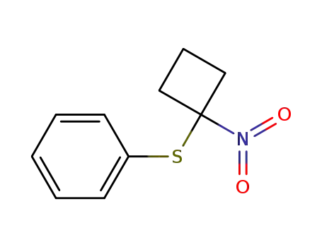 1-nitro-1-(phenylthio)cyclobutane