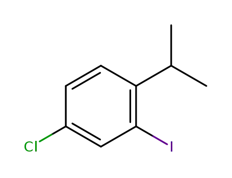 4-chloro-2-iodo-1-(propan-2-yl)benzene