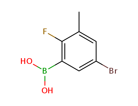 (5-Bromo-2-fluoro-3-methylphenyl)boronic acid