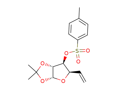 5β-vinyl-4β-tosyl-2α,3α-O-isopropylidene tetrahydrofuran