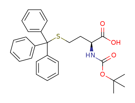 L-Homocysteine,N-[(1,1-dimethylethoxy)carbonyl]-S-(triphenylmethyl)-