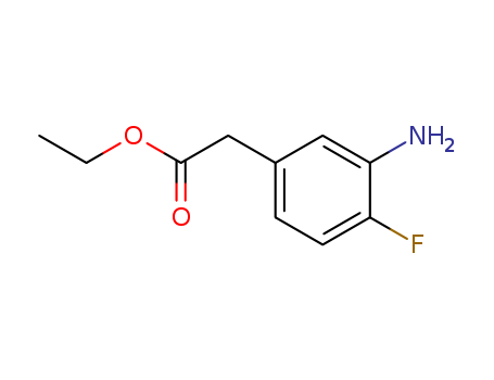 Ethyl 2-(3-amino-4-fluorophenyl)acetate cas no. 858972-17-5 98%