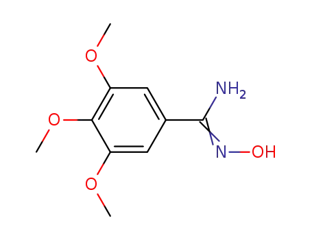 Benzenecarboximidamide, N-hydroxy-3,4,5-trimethoxy-