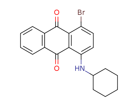 1-Cyclohexylamino-4-bromoanthrqaquinone