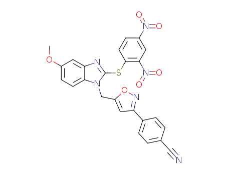 C<sub>25</sub>H<sub>16</sub>N<sub>6</sub>O<sub>6</sub>S