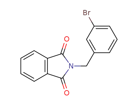 Molecular Structure of 183735-18-4 (1H-Isoindole-1,3(2H)-dione, 2-[(3-bromophenyl)methyl]-)