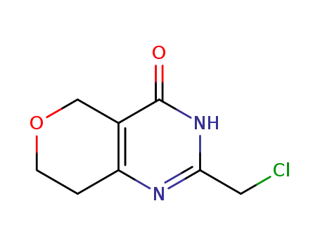 2-chloromethyl-3,5,7,8-tetrahydro-pyrano[4,3-d]pyrimidin-4-one