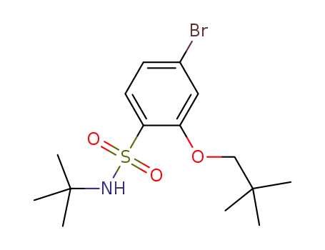 4-bromo-N-(tert-butyl)-2-(neopentyloxy)benzenesulfonamide