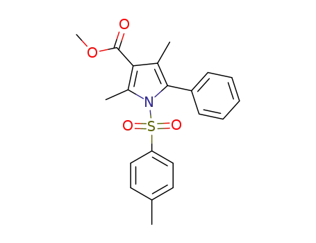 methyl 2,4-dimethyl-5-phenyl-1-(4-toluenesulfonyl)-1H-pyrrole-3-carboxylate