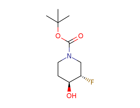 tert-butyl (3S,4S)-3-fluoro-4-hydroxypiperidine-1-carboxylate