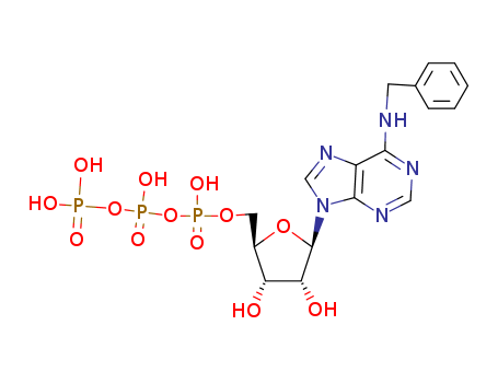 Adenosine 5'-(tetrahydrogen triphosphate), N-(phenylmethyl)-                                                                                                                                            