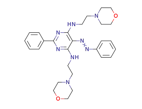 C<sub>28</sub>H<sub>36</sub>N<sub>8</sub>O<sub>2</sub>