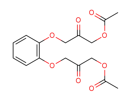 Molecular Structure of 1443212-46-1 (3,3'-(1,2-phenylenebis(oxy))bis(2-oxopropane-3,1-diyl)diacetate)