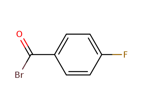 Molecular Structure of 151093-41-3 (Benzoyl bromide, 4-fluoro- (9CI))