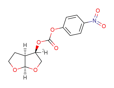 (3R,3aS,6aR)-hexahydrofuro[2,3-b]furan-3-yl-d1 4-nitrophenylcarbonate