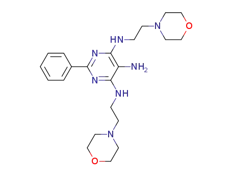 C<sub>22</sub>H<sub>33</sub>N<sub>7</sub>O<sub>2</sub>