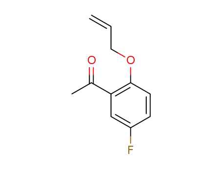 Molecular Structure of 1092306-36-9 (1-[2-(allyloxy)-5-fluorophenyl]ethanone)