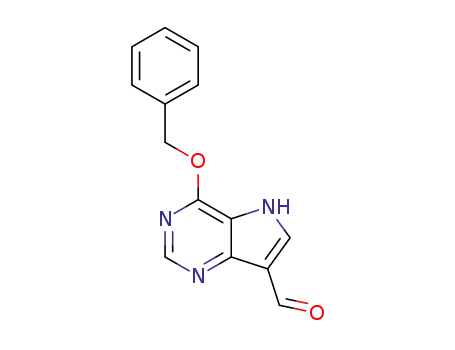 4-benzyloxy-5H-pyrrolo[3,2-d]pyrimidine-7-carbaldehyde