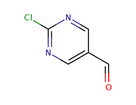 Molecular Structure of 933702-55-7 (2-Chloropyrimidine-5-carbaldehyde)