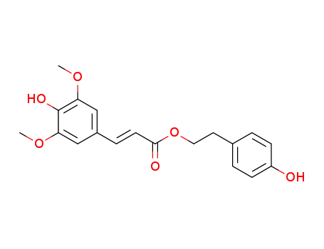 Molecular Structure of 1428533-02-1 (Tyrosol synapate)