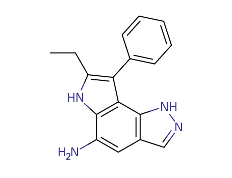 C<sub>17</sub>H<sub>16</sub>N<sub>4</sub>