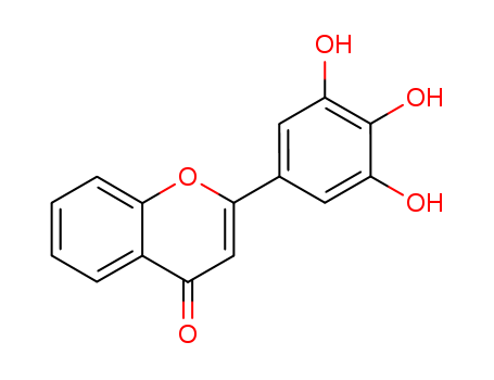 Best price/ 2-(3,4,5-Trihydroxyphenyl)chromen-4-one  CAS NO.126432-36-8