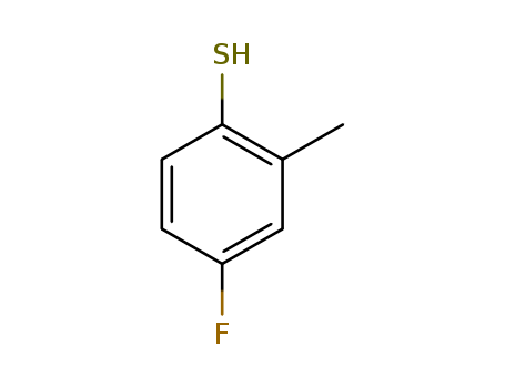 4-Fluoro-2-methyl thiophenol manufacture