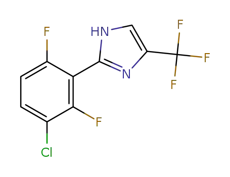 2-(3-chloro-2,6-difluorophenyl)-4-(trifluoromethyl)-1H-imidazole