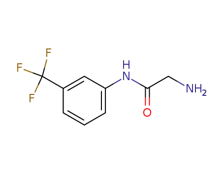 Molecular Structure of 851336-10-2 (2-amino-N-[3-(trifluoromethyl)phenyl]acetamide)