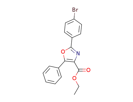 ethyl 2-(4-bromophenyl)-5-phenyloxazole-4-carboxylate