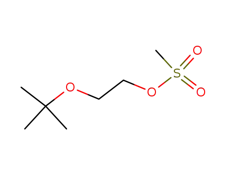 Molecular Structure of 235098-18-7 (2-Tert-Butoxyethyl Methanesulfonate)