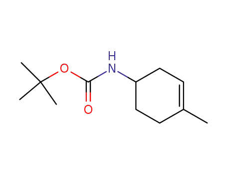Molecular Structure of 291756-09-7 (Carbamic acid, (4-methyl-3-cyclohexen-1-yl)-, 1,1-dimethylethyl ester (9CI))