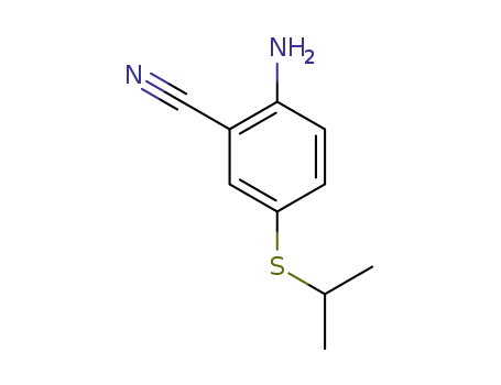 2-amino-5-(isopropylthio)benzonitrile